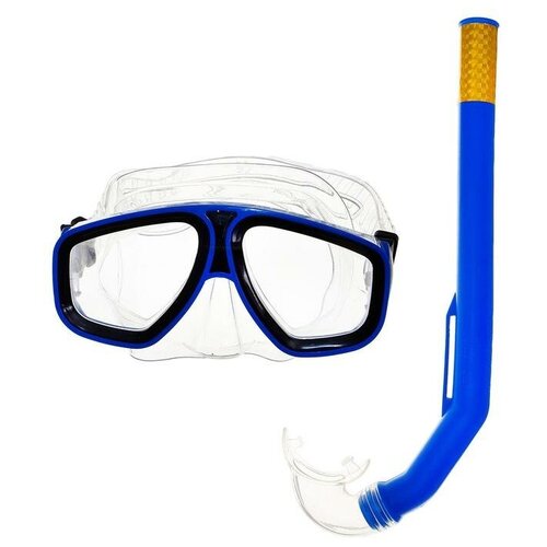 фото Набор для подводного плавания: маска+трубка, в пакете, цвета микс onlytop