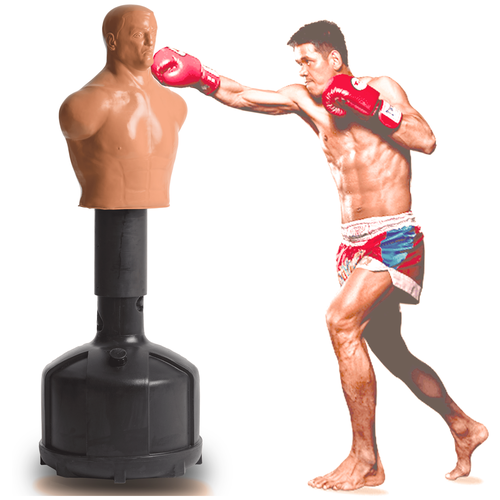 фото Водоналивной боксерский манекен герман груша для бокса для отработки ударов l телесный german maneken