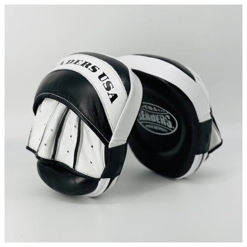 фото Лапы elite focus mitts smart black\silver - leaders