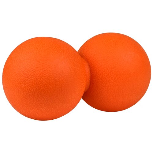 фото Мяч для йоги двойной cliff 6*12см, оранжевый