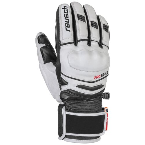 фото Варежки горнолыжные reusch world champ mitten white/black (inch (дюйм):10)