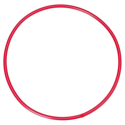 фото Обруч диаметр 60 см цвет красный нет бренда