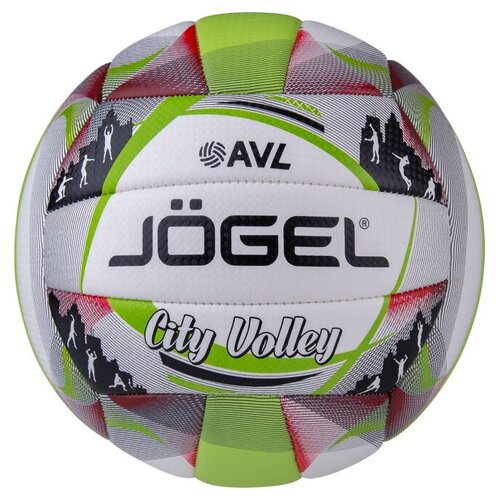 фото Мяч волейбольный j? gel city volley (bc21) 1/25, ут-00018099 jоgel