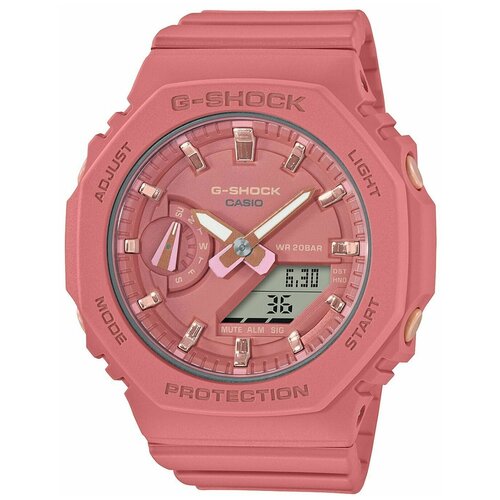 фото Наручные часы casio casio gma-s2100-4a2, розовый, коралловый