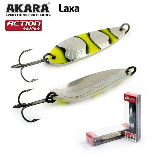 фото Блесна колеб. akara action series laxa 60 21гр. 3/4 oz. ab90