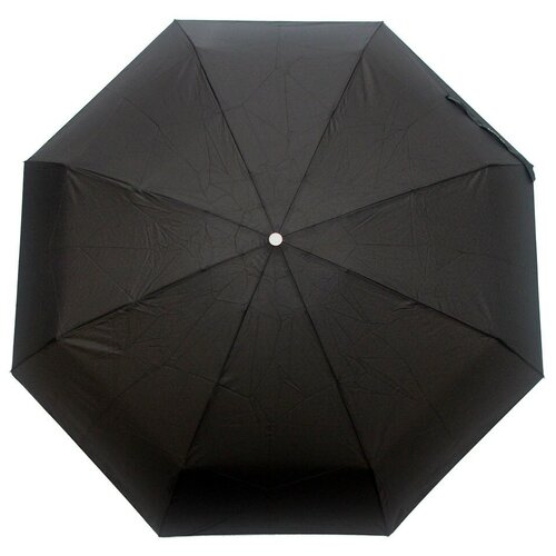 фото Мини-зонт meddo, механика, 5 сложений, купол 96 см., 8 спиц, чехол в комплекте, черный