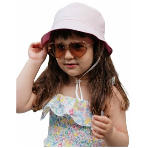 фото Панама шляпа детская летняя для девочки мальчика малышей подростка панамка от солнца море в подарок,розовый,1,5-3 года chapken