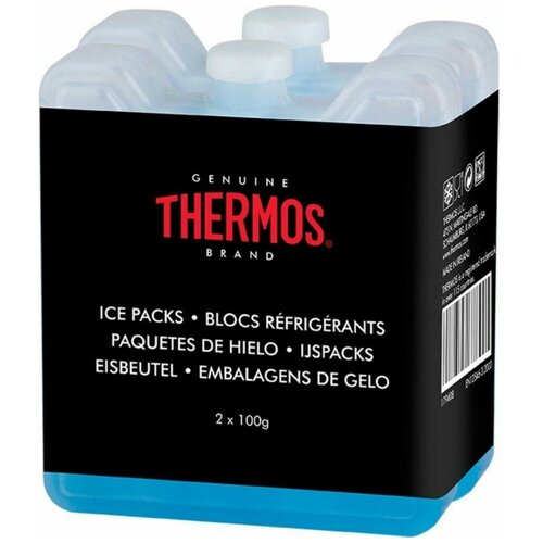 фото Аккумулятор холода thermos ice pack 0.1л. (упаковка:2 штуки) голубой (399120)