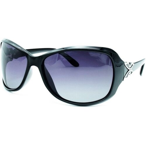 фото Солнцезащитные очки , фиолетовый, черный redelio