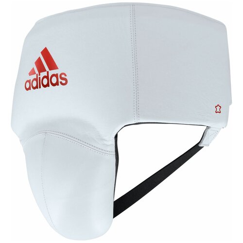 фото Защита паха мужская adistar pro groin guard бело-красная (размер m) adidas