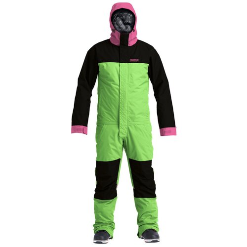фото Комбинезон мужской, сноубордический, горнолыжный airblaster insulated freedom hot green, размер m