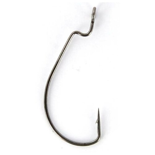 фото Крючки yoshi onyx offset hook long 4 (bn), big eye (упак. 10шт.)