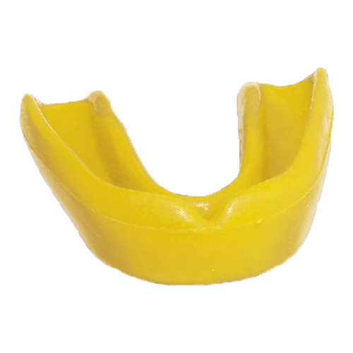 фото Капа боксерская paffen sport yellow (взрослый размер)