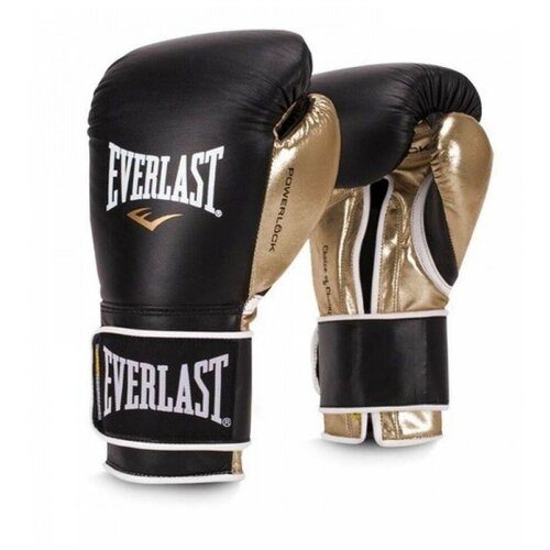 фото Перчатки тренировочные powerlock черн/золот. 14 унций everlast