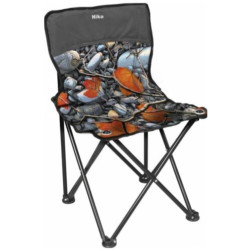 фото Nika стул складной "премиум 3" (псп3/4 с камнями и кленовыми листьями)