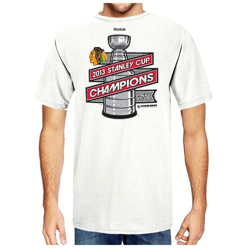 фото Футболка chicago blackhawks champions 2013 reebok