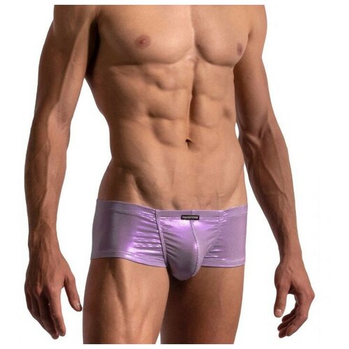 фото Трусы-боксеры "m2198 - micro pants white / lilac" / manstore / фиолетовый / размер 2xl