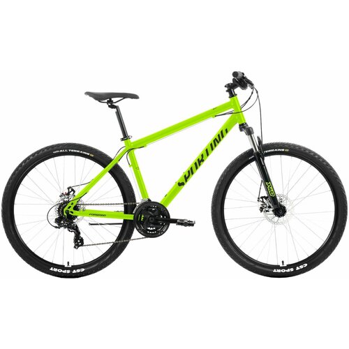 фото Горный велосипед forward sporting 29 2.0 d 21" ярко-зеленый-черный -23г.