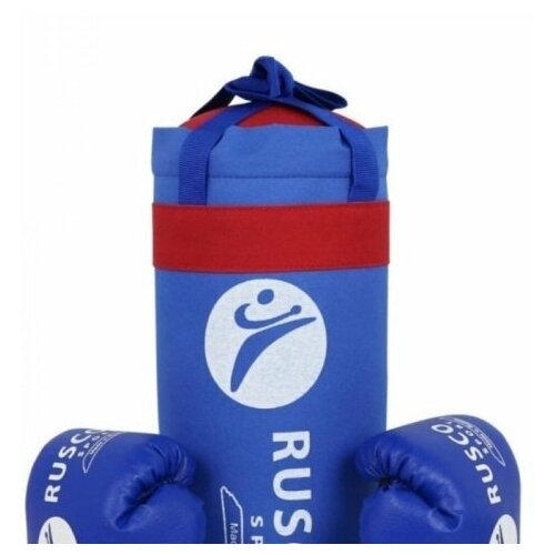фото Набор для бокса rusco sport синий