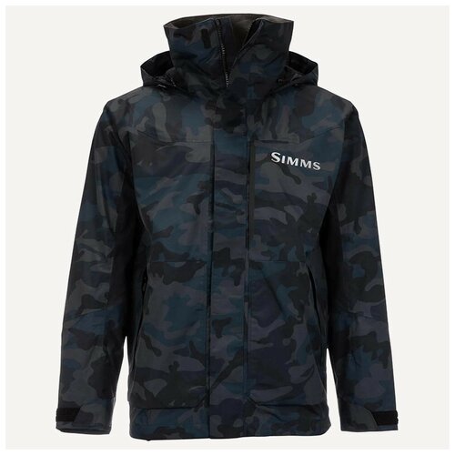 фото Simms куртка challenger jacket '20 xl, woodland camo storm активный отдых
