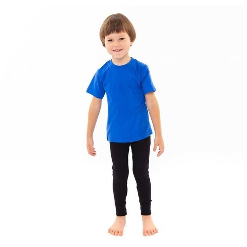 фото Кальсоны для мальчика (термо), цвет чёрный, рост 134 см (36) rusexpress