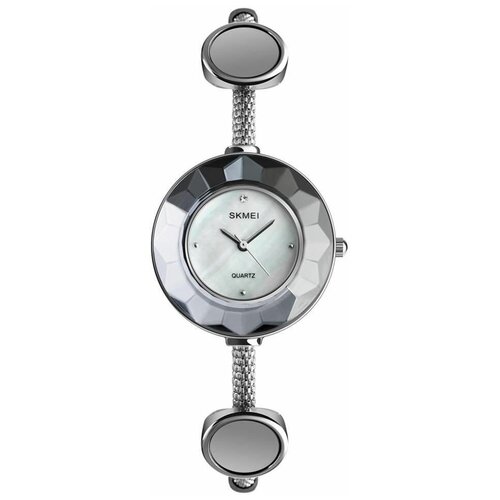фото Наручные часы skmei skmei 1406 серебро часы наручные, серебряный