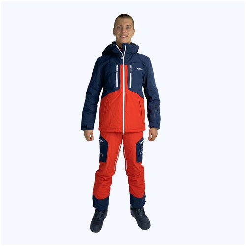 фото Комплект с брюками snow headquarter, размер m, красный