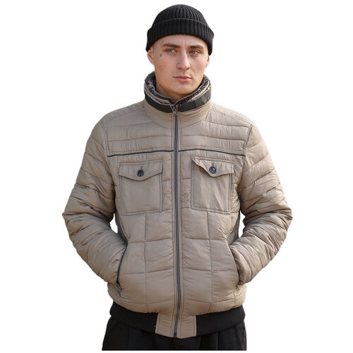 фото Куртка мужская демисезонная, цвет бежевый, moav mv-coat-07-xl