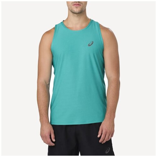 фото Майка мужская asics singlet men's top lake blue (р. s)