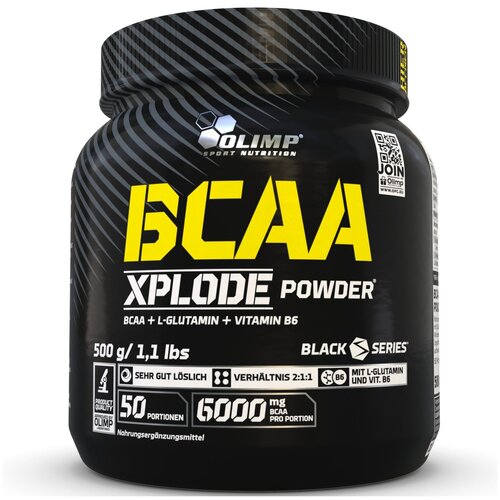 фото Bcaa 2:1:1 olimp bcaa xplode powder 2:1:1 500 г, клубника