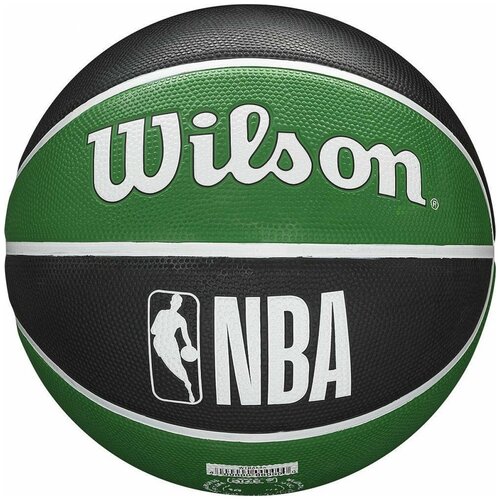 фото Мяч баскетбольный wilson nba team tribute boston celtics wtb1300xbbos, размер 7