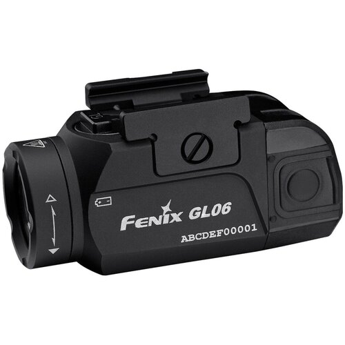 фото Пистолетный фонарь fenix gl06 picatinny/glock cree 600 lumen