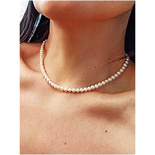 фото Колье jewelry a vento из жемчуга натурального / подарок женщине / украшение на шею. длина 40 см.