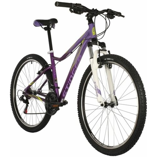 фото Велосипед stinger 27.5" laguna std фиолетовый, алюминий, размер 17" 2022