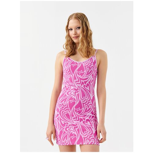 фото Платье женское befree, цвет: фуксия, размер s