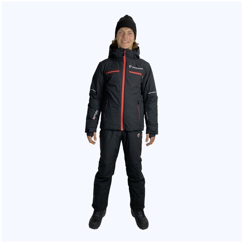 фото Горнолыжный костюм мужской зимний snow headquarter a-8996 - черный - l