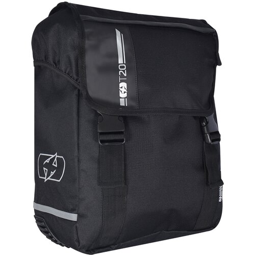 фото Велосумка oxford на багажник t15/t20 qr pannier bag, черный, 20 л