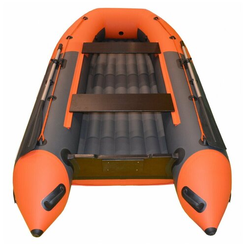 фото Надувная лодка пвх flinc boatsman bt340а, нднд, графитово-оранжевый
