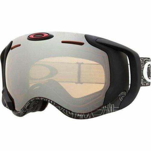 фото Горнолыжная маска с gps и wi-fi oakley airwave 1.5 goggle, цвет чёрный