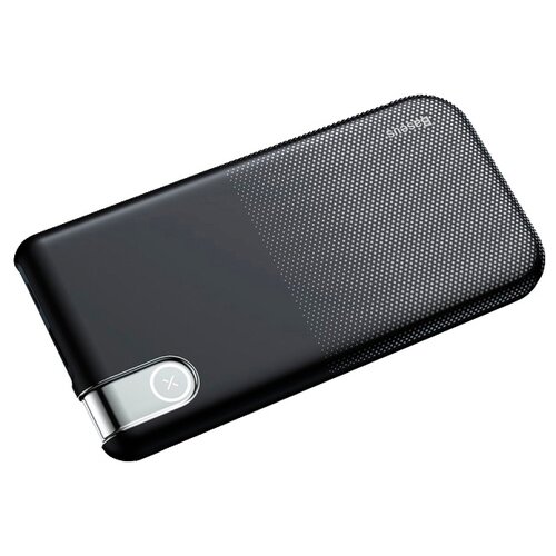 фото Аккумулятор baseus thin version wireless charge power bank 10000 mah, белый