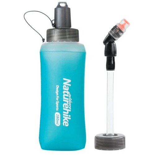 фото Фляга naturehike cp01 cp02 antibacterial soft bottle set 420ml blue