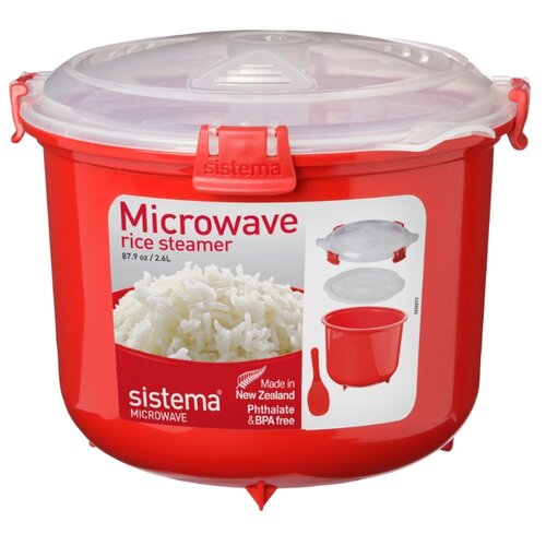 фото Sistema Рисоварка Microwave 1110 красный