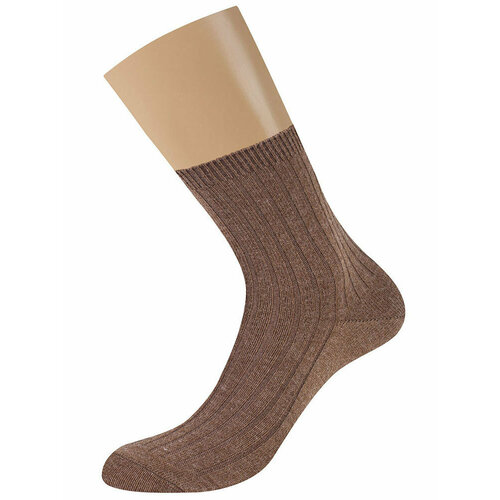фото Женские носки minimi средние, нескользящие, утепленные, размер 38, коричневый