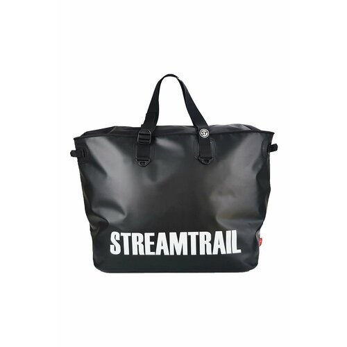 фото Гермосумка stream trail mero 0 onyx 94l непромокаемая сумка для рыбалки, сплавов герметичная, черная