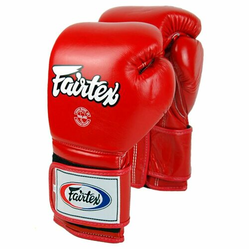 фото Боксерские перчатки fairtex bgv9 red (мексиканский стиль) 12 унций