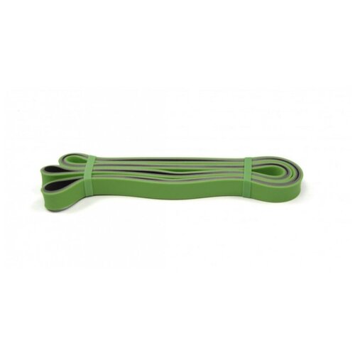 фото Резина для фитнеса двухцветная (петля 17 мм) нагрузка 5-21 кг, зеленая - espado
