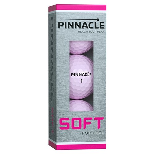 фото Мяч для гольфа pinnacle soft (p6325s-bil, p5011s-bil) белый