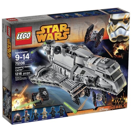 фото Конструктор LEGO Star Wars 75106 Имперский перевозчик