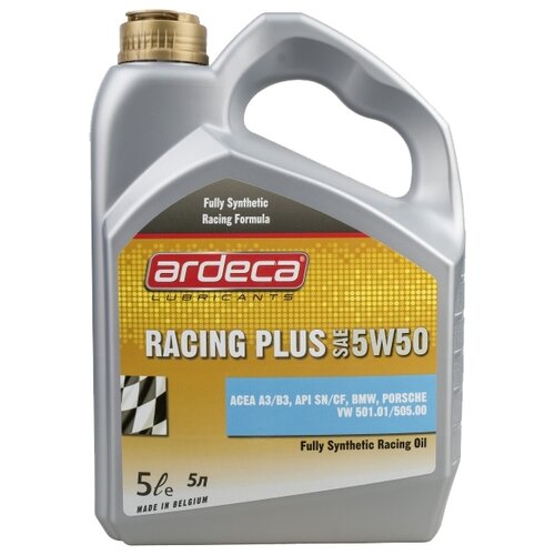 фото Синтетическое моторное масло ardeca racing plus 5w50, 5 л