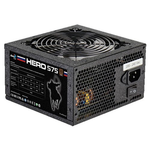 фото Блок питания aerocool hero 575w